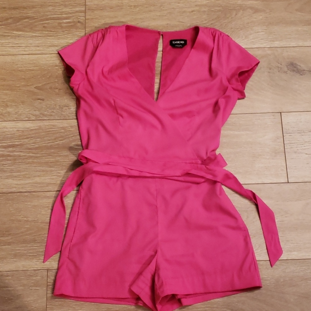 Pink Bebe romper